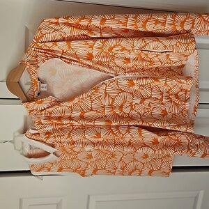 Tommy  Bahamas  ladys golf zipper jacket and matching  sleeveless  shirt